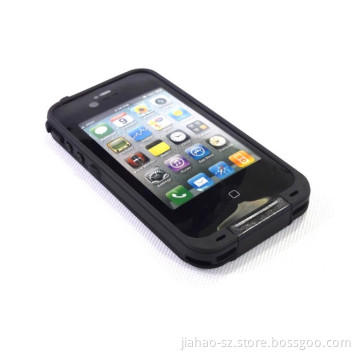 Hot Selling Best Quality 11 Colors Life Case, Waterproof Case ,Dirtproof Shockproof Cases for iPhone 4